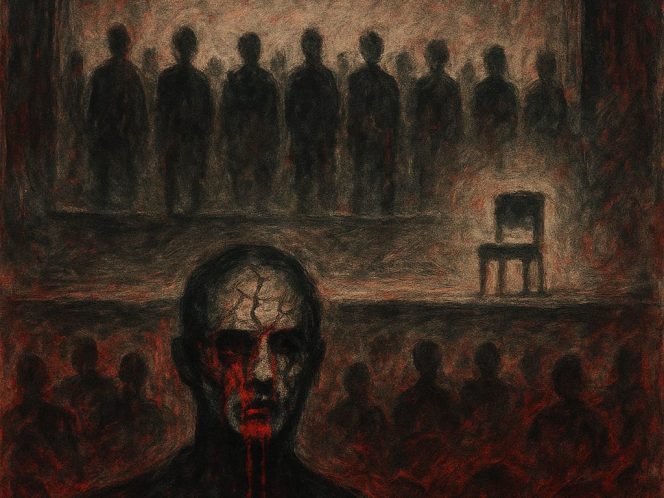 
					Ornamen Moral di Aula Kekuasaan