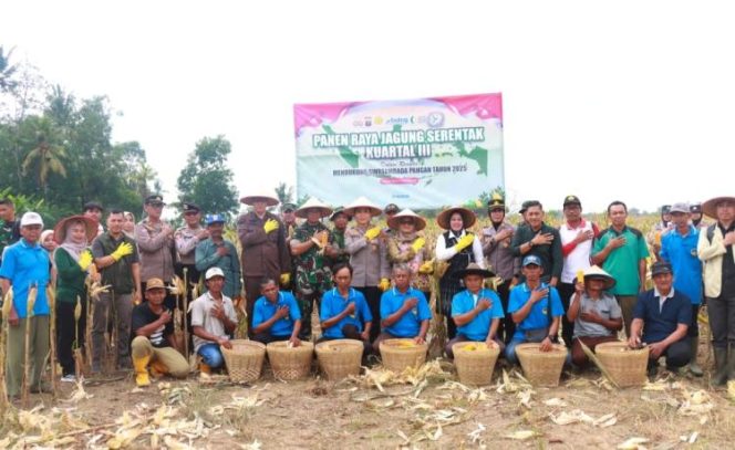 
					Panen Raya Pasir Sakit Bupati Lamtim bersama Kejari Lamtim