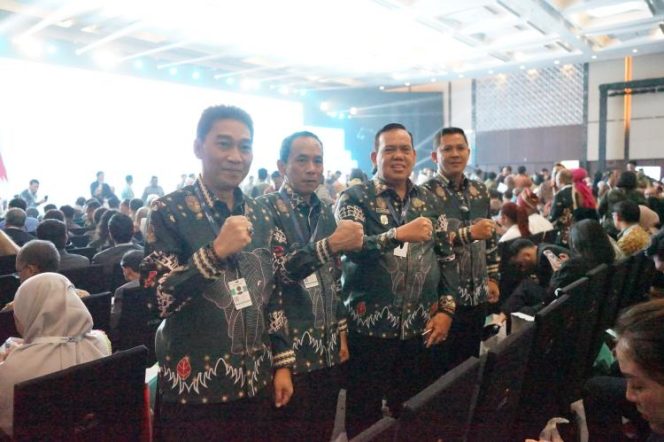 
					Pemkab Lamtim saat menampilkan potensi daerah di Trade Expo Indonesia (TEI) di Banten