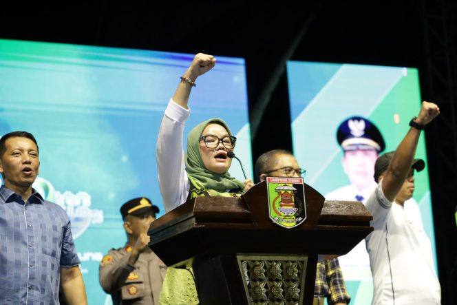 
					Festival UMKM dan Pasar 1001 Malam menjadi salah satu penggerak ekonomi rakyat dalam peringatan HUT ke-27 Kabupaten Lampung Timur