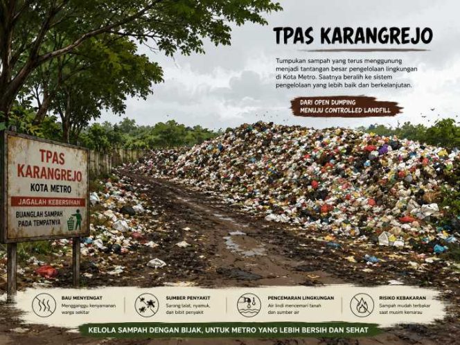 
					Ketika Sampah Kota Metro Menjadi Sandera