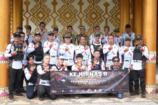 
					Wali Kota Metro Lepas 15 Atlet Airsoftgun ke Kejurnas